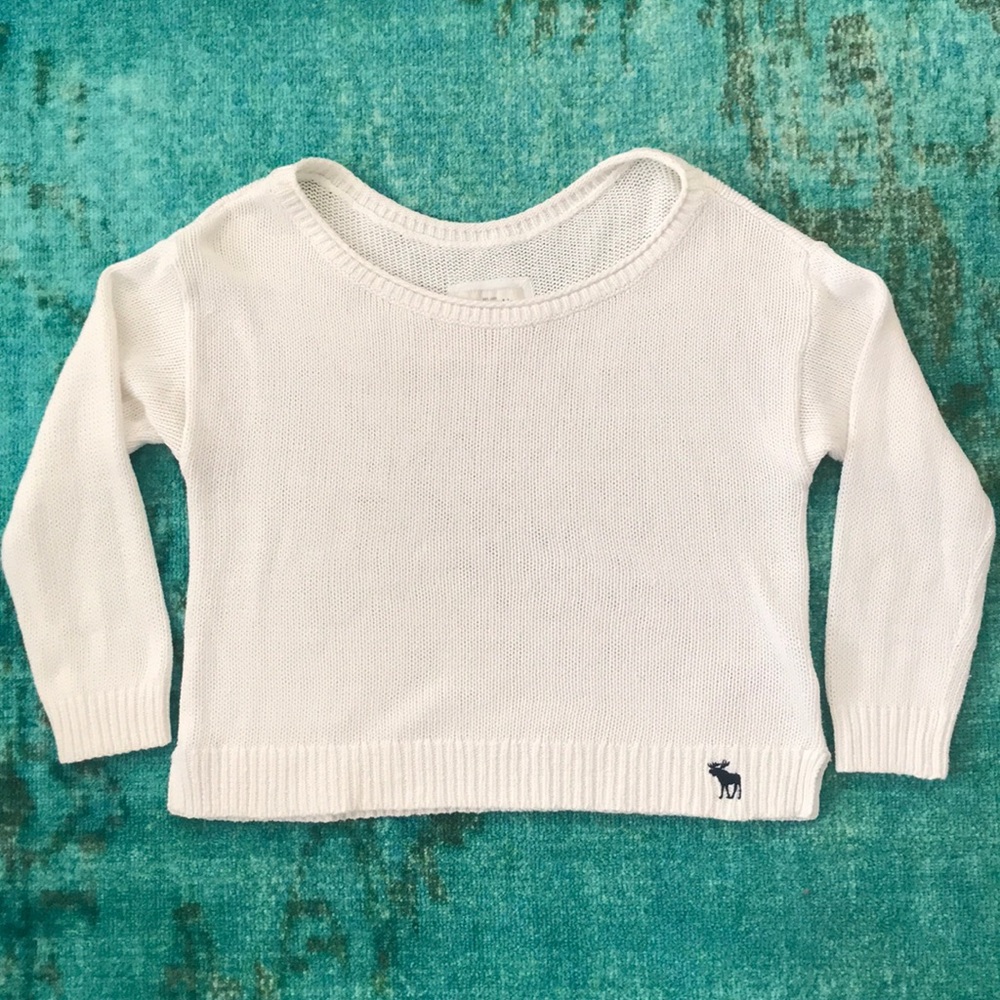 A&F crop sweater